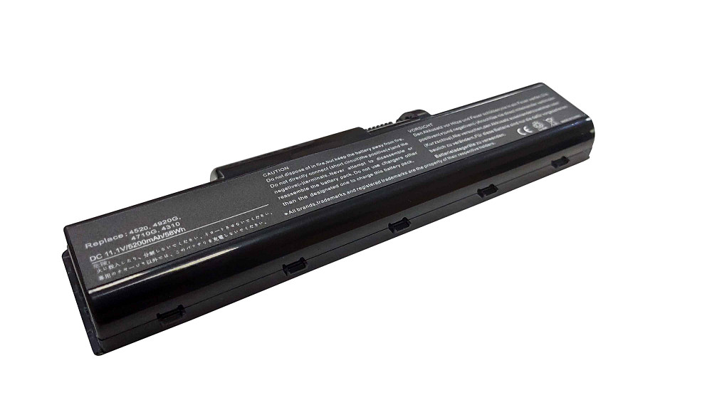 Аккумулятор для ноутбука Acer AS07A31 Aspire 2930 11.1V Black 5200mAh OEM Вінниця - фото 1
