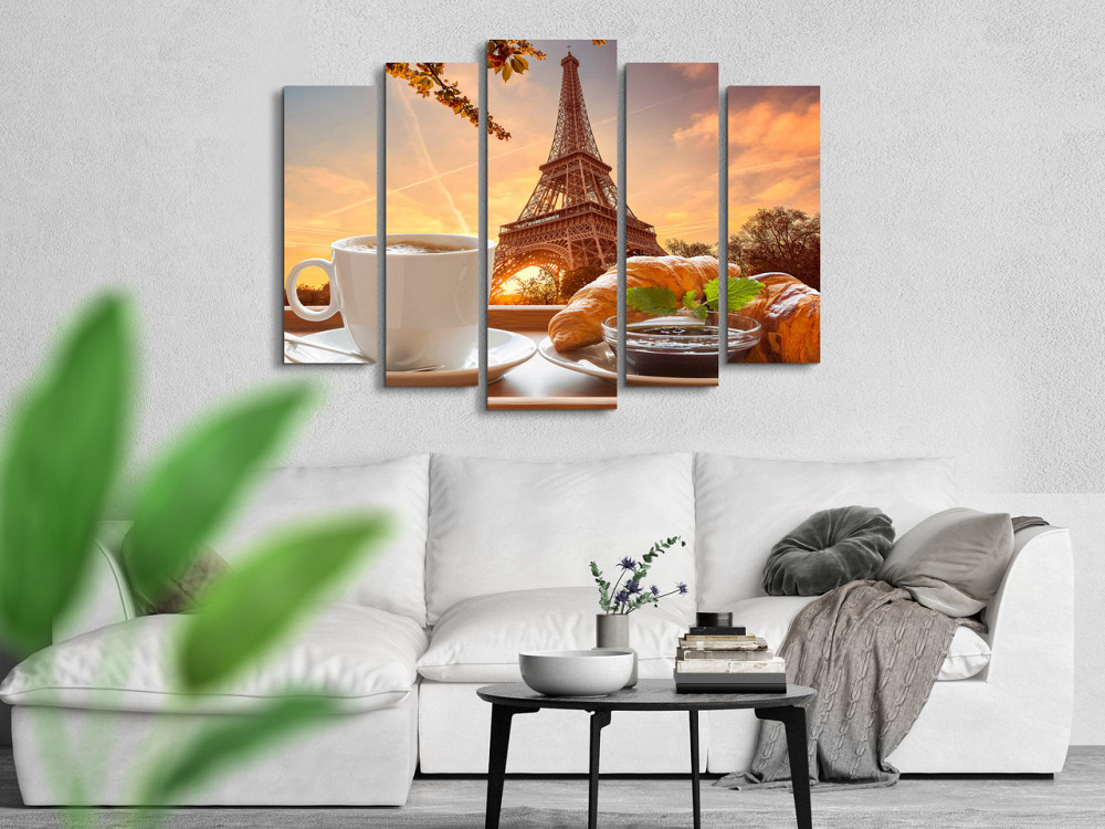 Модульная картина Утро в Париже Art-303_5 ( 80х118см ) Киев - изображение 2