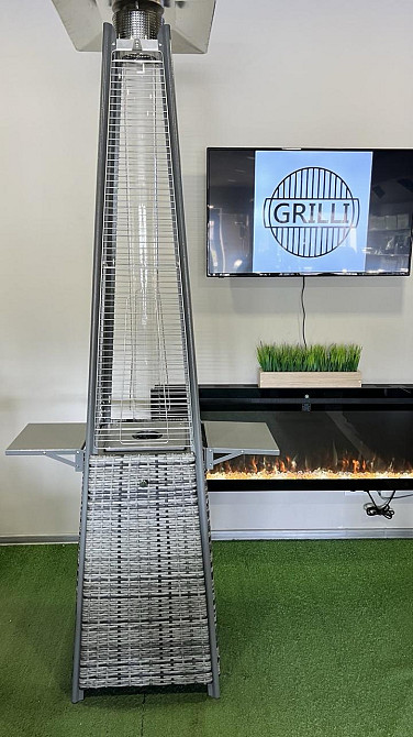 Газовый обогреватель Pyramid Grey Rattan GRILLI 777419 Код: 012837 Ровно - изображение 2