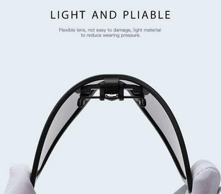 Клипсы для очков от солнца с поляризацией голубые Киев - изображение 2