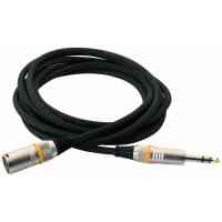 Мікрофонний кабель RockCable Microphone Cable - XLR (m) / TRS Jack 3m (RCL 30383 D6 M BA) Киев