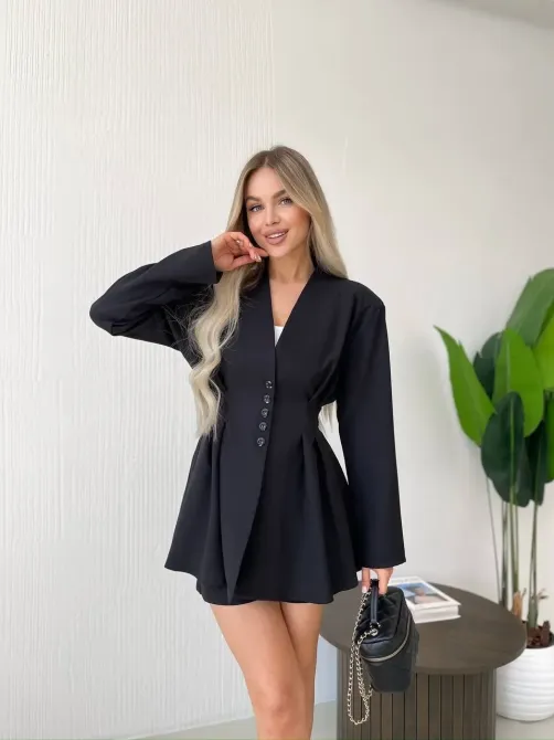 Стильний костюм шорти та жакет Одеса - фото 14