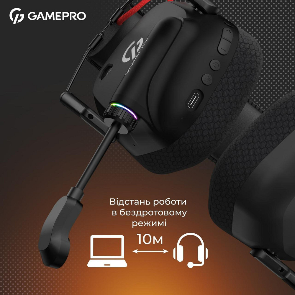 Гарнітура GamePro Genesis Mercury Pro Black (HSW120B) ( 10955 ) Харьков - изображение 12