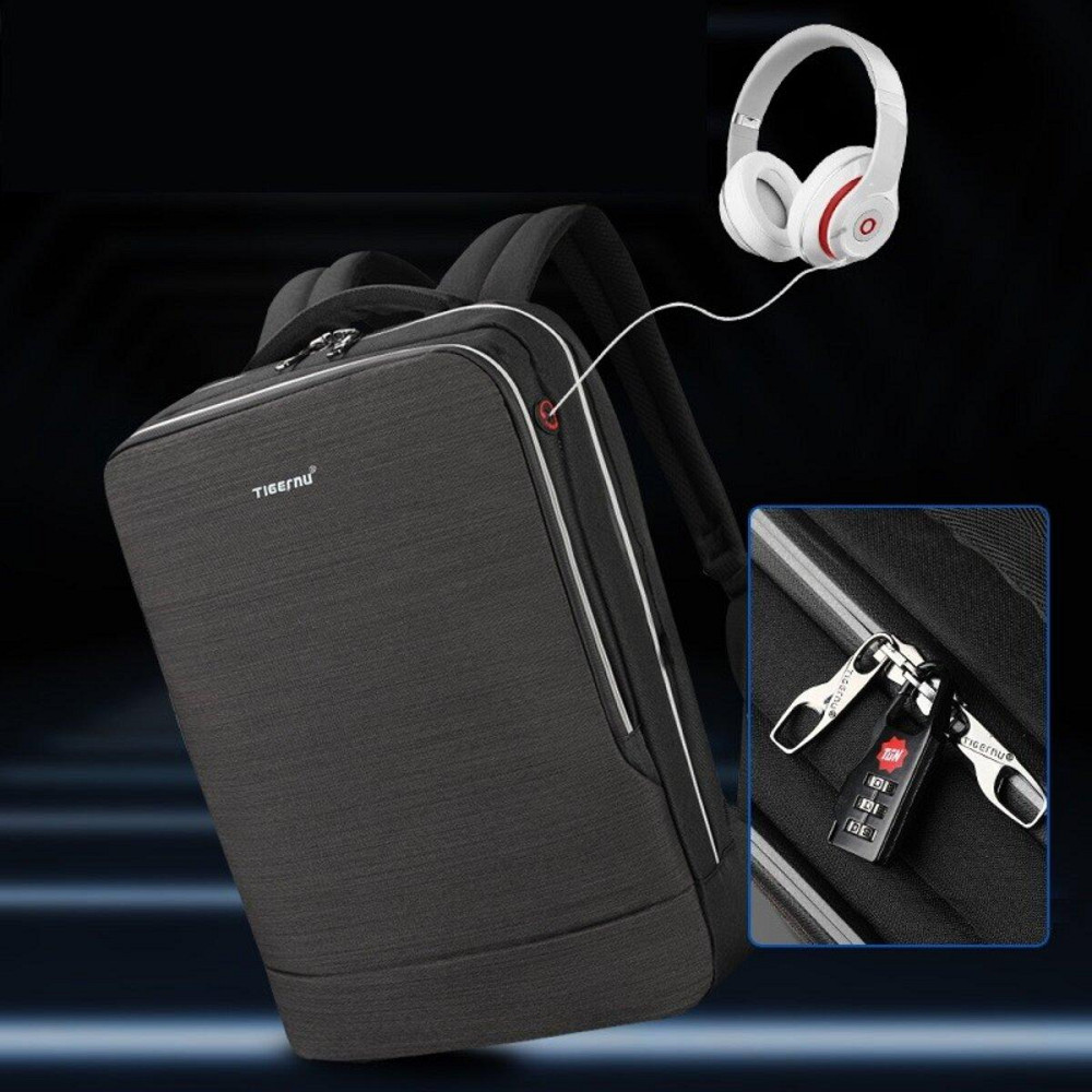 Рюкзак Tigernu 15.6" сірий Київ - фото 5