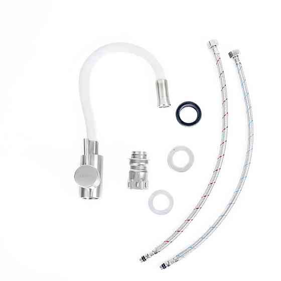 Змішувач гнучкий Platinum KT 91 (Білий) Коломыя