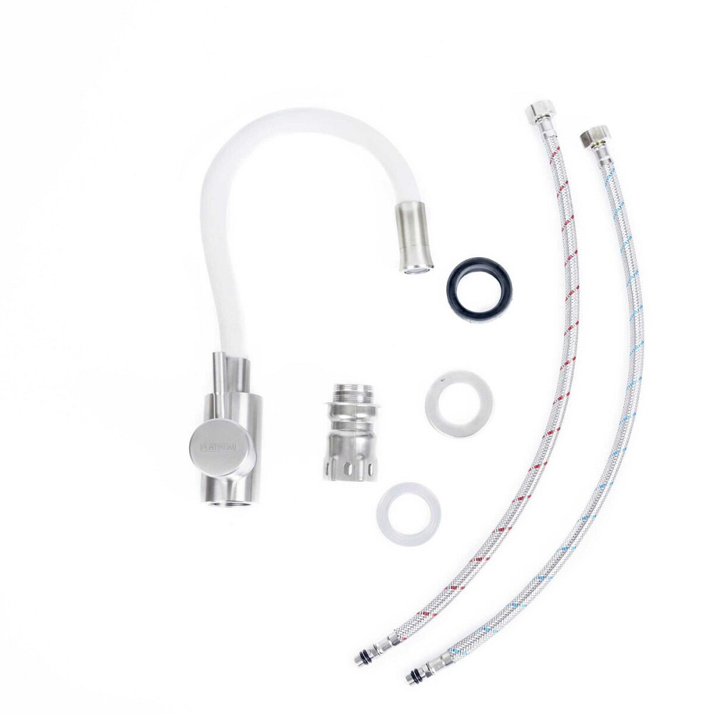 Змішувач гнучкий Platinum KT 91 (Білий) Коломыя - изображение 2