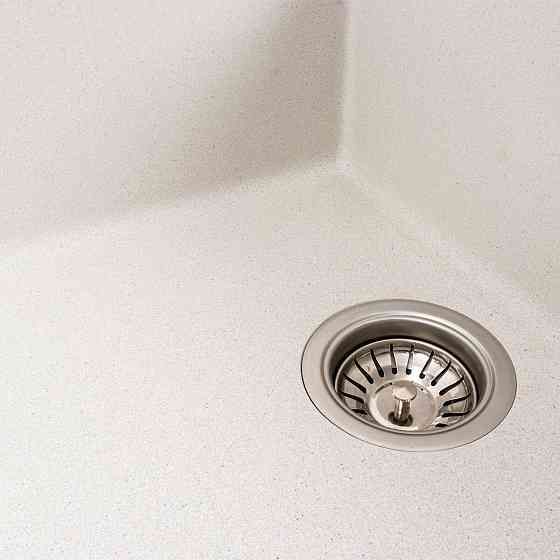 Гранітна мийка для кухні VALESO CASCADA 7050 матова Біла в крапку Коломыя