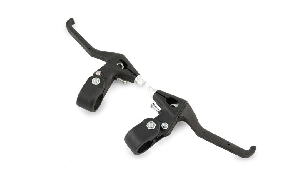 Ручки керма велосипедні (гальмові) (пара, чорні) Мукачево - фото 1