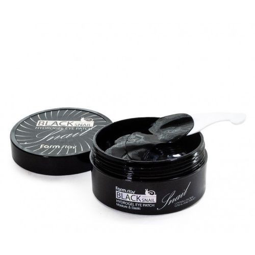 Гидрогелевые патчи для глаз с муцином черной улитки Black Snail Hydrogel Eye Patch FarmStay 60 шт Киев - изображение 2