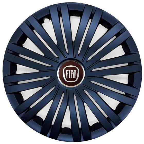 Автомобільні модельні ковпаки R15 SJS Fiat 339 4шт, чорні Вінниця