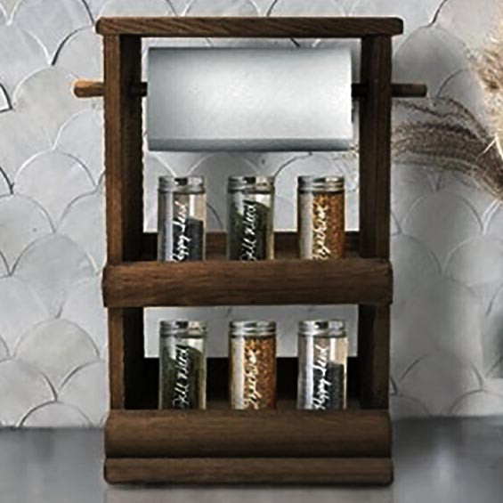 Тримач для паперових рушників "Мантуа" капучино Миколаїв - фото 1