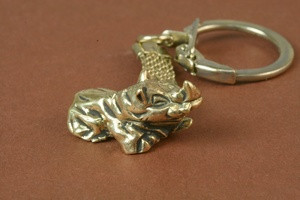 Брелок Носоріг Київ - фото 1