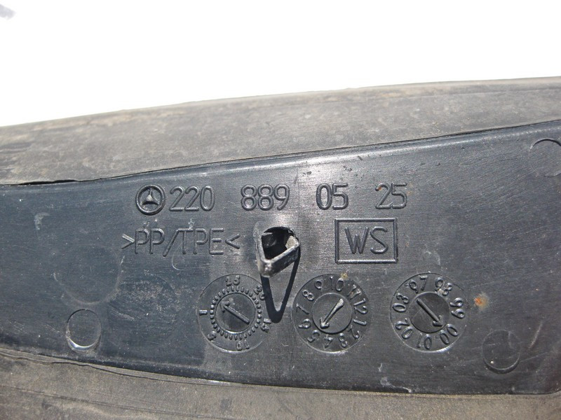 Mercedes-Benz  A2208890525 Пильовик переднього лівого крила S-Class W220 Одеса - фото 4