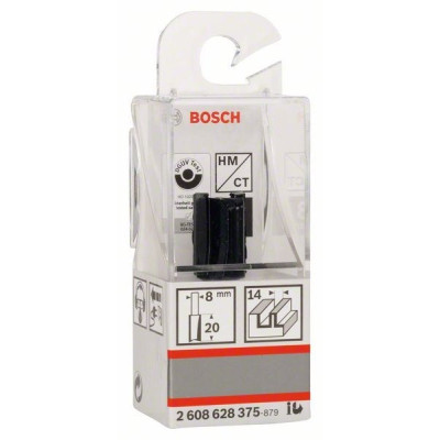 Фреза Bosch Professional пазовая с двумя лезвиями, Std, S8, D14, L20 (2.608.628.375) Винница - изображение 6