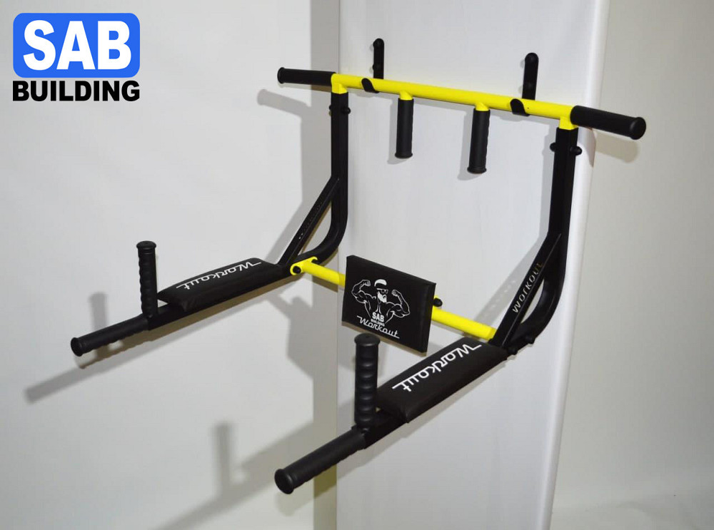 Турнік бруса прес з адаптивною спинкою АКЦІЯ! бруси 4 в 1 Workout домашній настінний (на стіну) пере Харків - фото 3