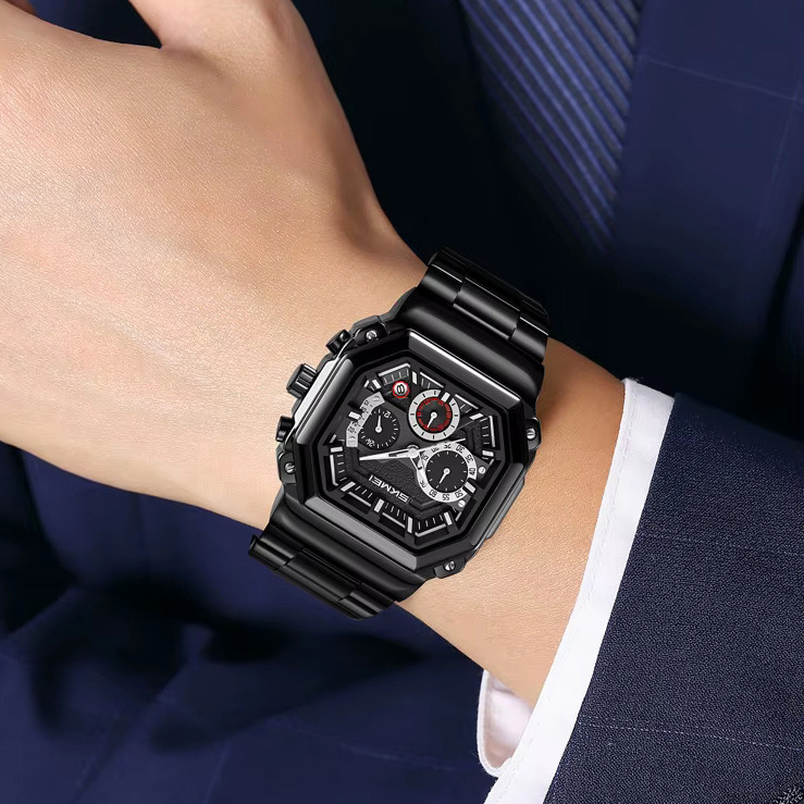 Часы наручные мужские SKMEI 9359BK MA-45 Киев - изображение 3