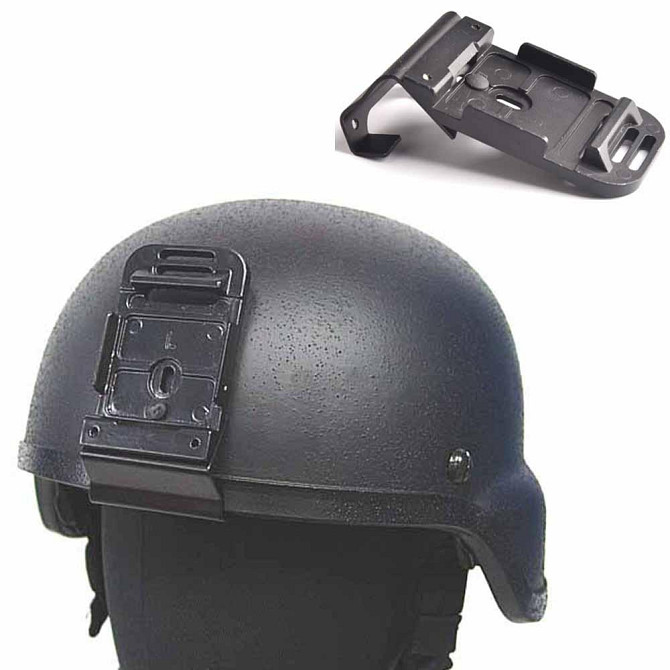 Комплект креплений на круглую каску Mich Ach для NVG PVS-14 PVS-7 для быстрого съема (Метал) Винница - изображение 6