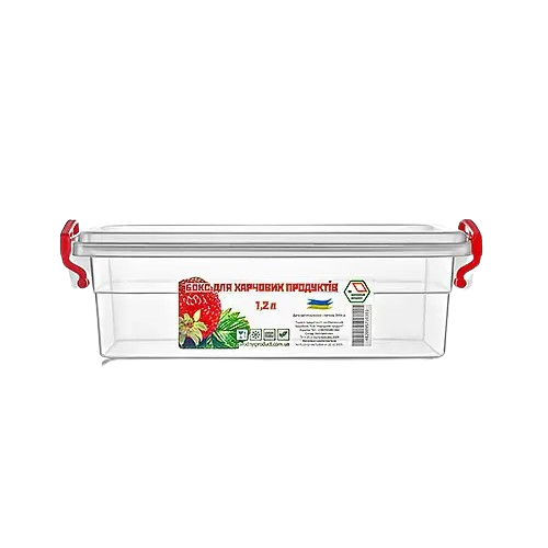 Контейнер для харчових продуктів 1,2л Народний продукт Житомир