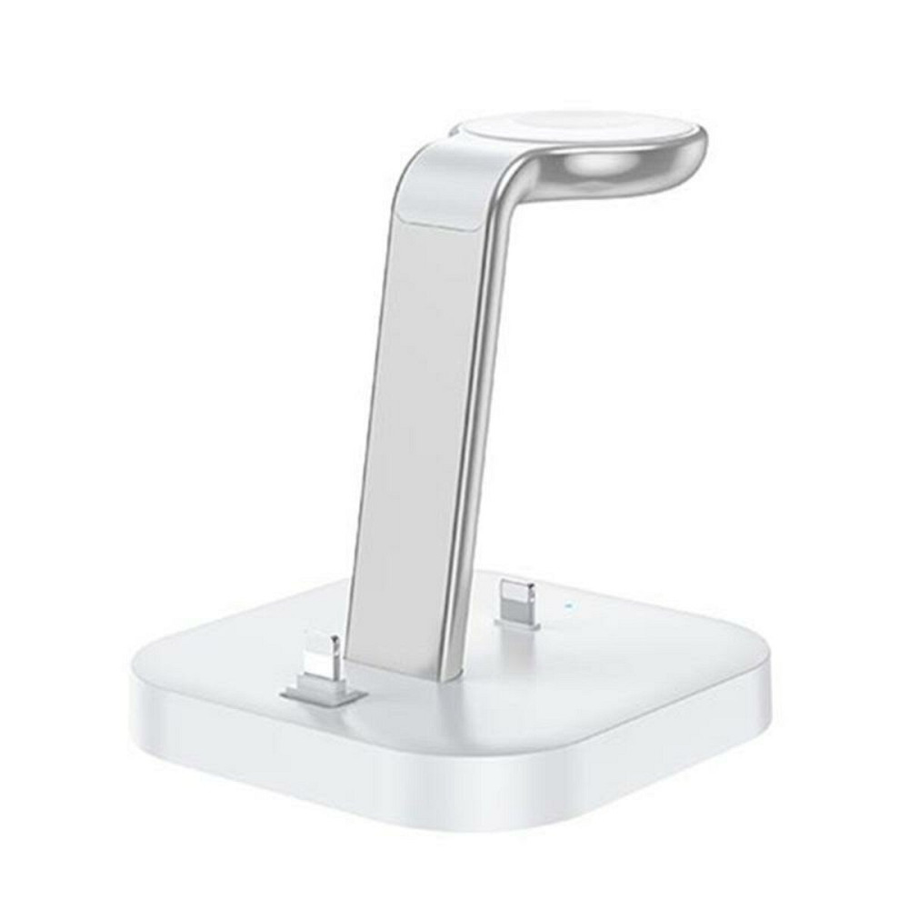 Бездротовий зарядний пристрій HOCO CW43 Graceful 3-in-1 charger White Киев - изображение 1