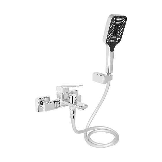 Смеситель для ванны Qtap Capricorn с душевым гарнитуром Chrome (k35) QTCAP3060102C48222 Киев