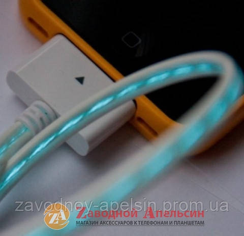 USB кабель Visible Green iPhone 30pin Одесса - изображение 1