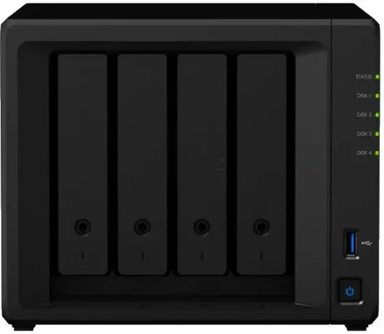 Сервер Сервер Synology DS423+ 4-bay, Intel Celeron J4125 4-core 2.0 GHz, 2G DDR4 RAM, 2xGbE LAN, 2xUSB 3.2.1 Киев