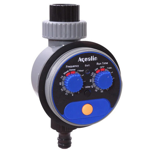 Aqualin YL21525 — механический таймер полива с шаровым клапаном для сада и огорода Киев - изображение 2
