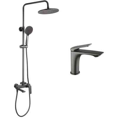 Душовий гарнітур Kroner Graz-GRP063 + змішувач Graz-GRP010 (CVS30162) Вінниця