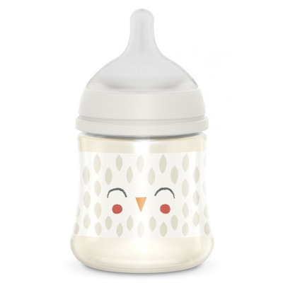 Пляшечка для годування Suavinex Bonhomia, повільний потік, 150 мл біла (307833) Вінниця - фото 2