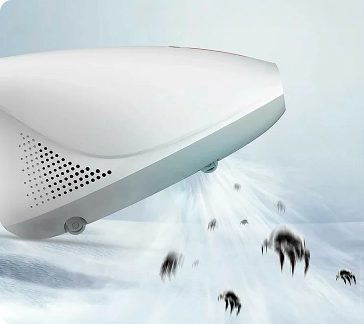 Ручний пилосос Xiaomi DEERMA Mites White з перехідником Київ - фото 3