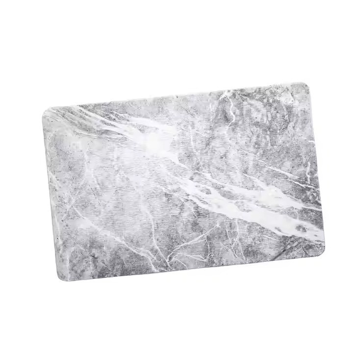 Коврик диатомитомитовый для душа и ванной комнаты,кухни,прихожей каменный 60х39 см цвет светло-серый Каменец-Подольский - изображение 4