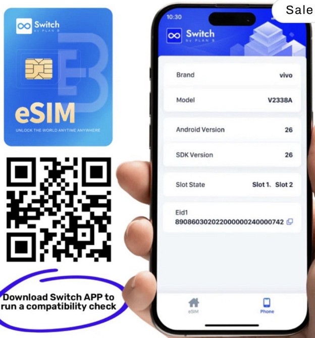 Считыватель сим карт SwitchESIM. Харьков - изображение 1