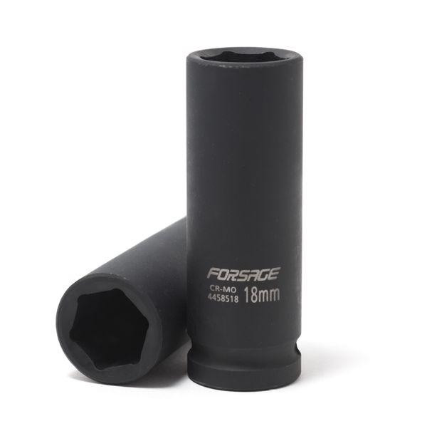 Головка ударна грудка 1/2" 6-гранна 12 мм Forsage F-4458512 Одеса - фото 1