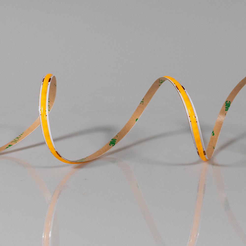 LED-STIL Світлодіодна стрічка 3000K 7 Вт/м COB 320 діодів IP33 24 Вольти 600 lm, Вузька 5мм Київ - фото 2