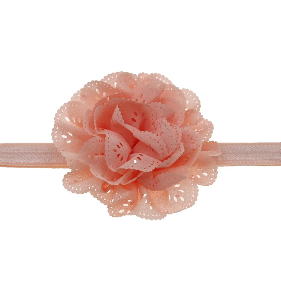 Детская повязка на голову для новороженных one size персиковый Киев - изображение 1