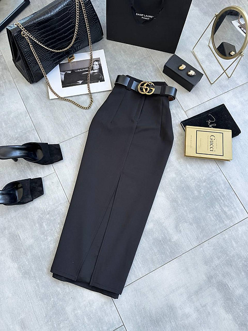 Жіноча класична спідниця з костюмки Одеса - фото 5