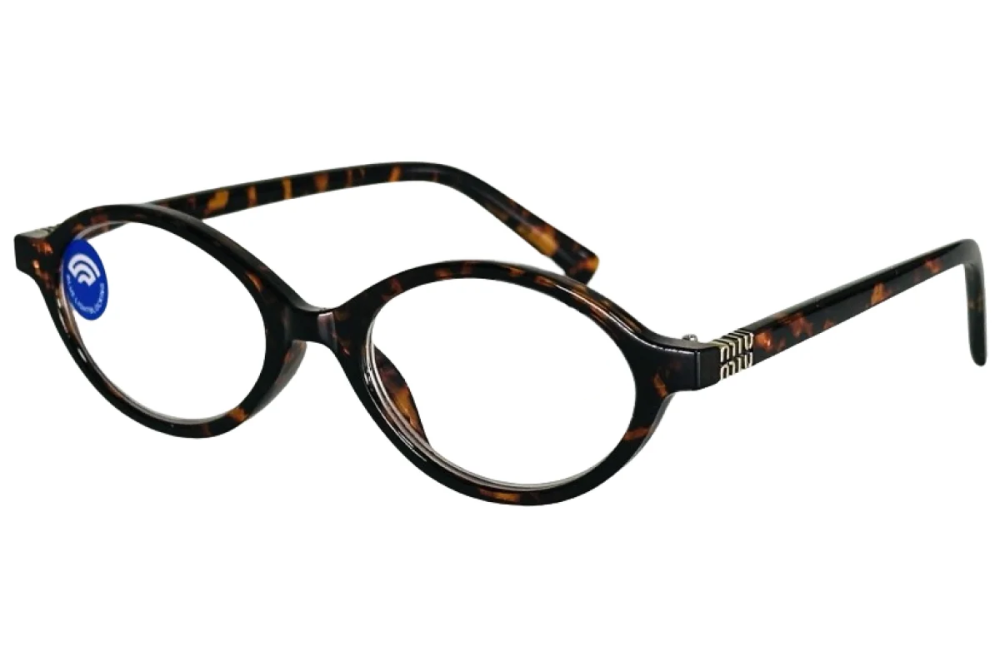 Окуляри з діоптріями Коричневий Blue Blocker MIU MIU -5.0 Луцьк - фото 1