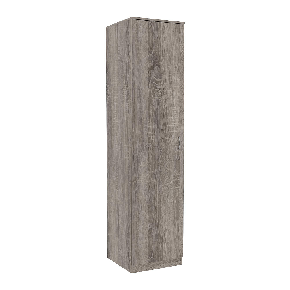 Шкаф офисный ОП-1, Дуб Сонома Трюфель, 500/520/2100 Львов - изображение 1