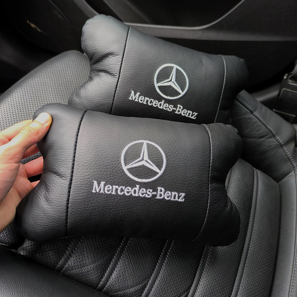 Подарок в машину мужчине Mercedes-Benz Мерседес, Подушки для машини, Подушка подголовник с логотипом OC-19 Львов - изображение 6