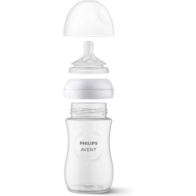 Соска Philips AVENT Natural силіконова, Природний потік, 6 міс+, 2 ш (SCY966/02) Вінниця - фото 3