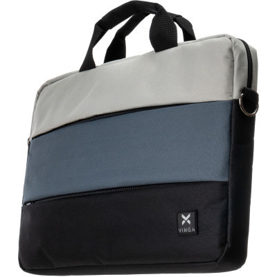 Сумка для ноутбука Vinga 15.6&quot; NB1120 black/gray (NB1120BG) Вінниця - фото 3