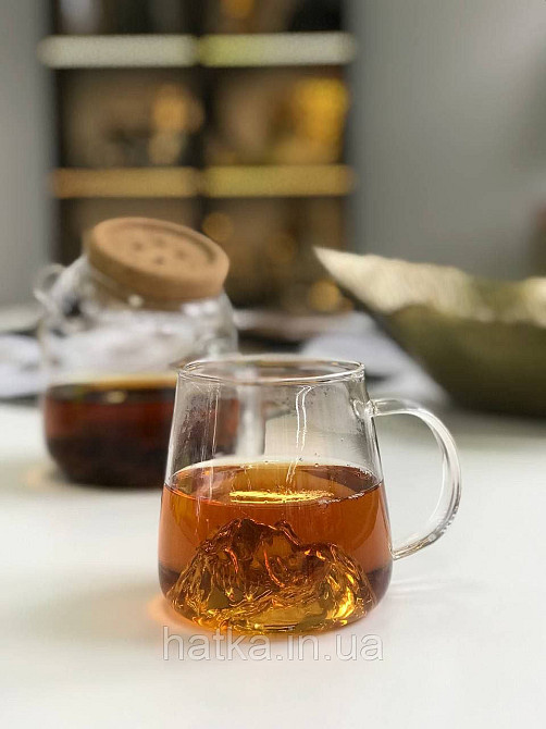 Кухоль чашка Olens "Холодна гора" 370 мл 102-54 прозорий Київ - фото 1