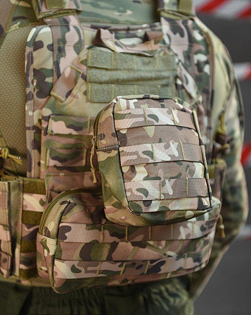 Плитоноска ZVER Мультиком зі швидким скиданням. MOLLE 11 підсумків ВТ4749 Київ - фото 5