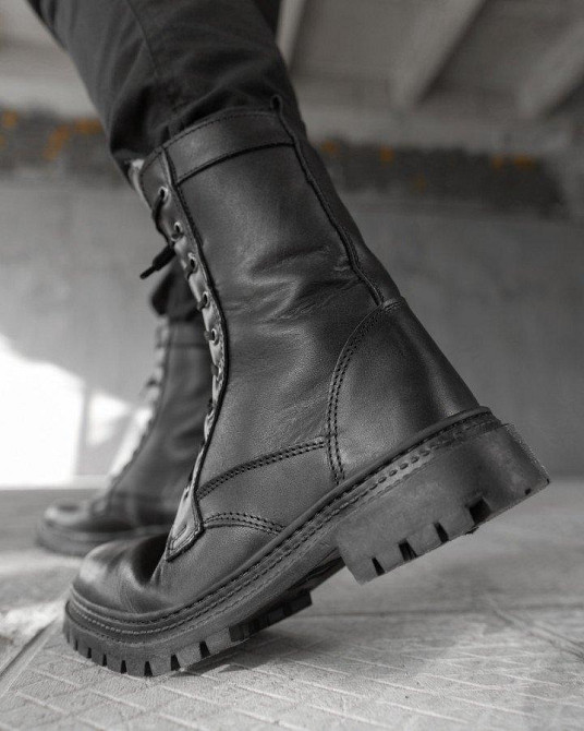 Зимові туфлі Берці shaved ОР6371 Одеса - фото 5