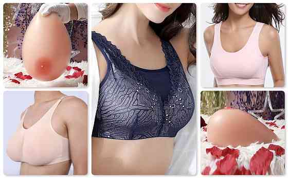 Реалістичні силіконові груди IVITA розмір F / 4XL / 40DD / 42D / 44C 18*14*7,1см Луцьк