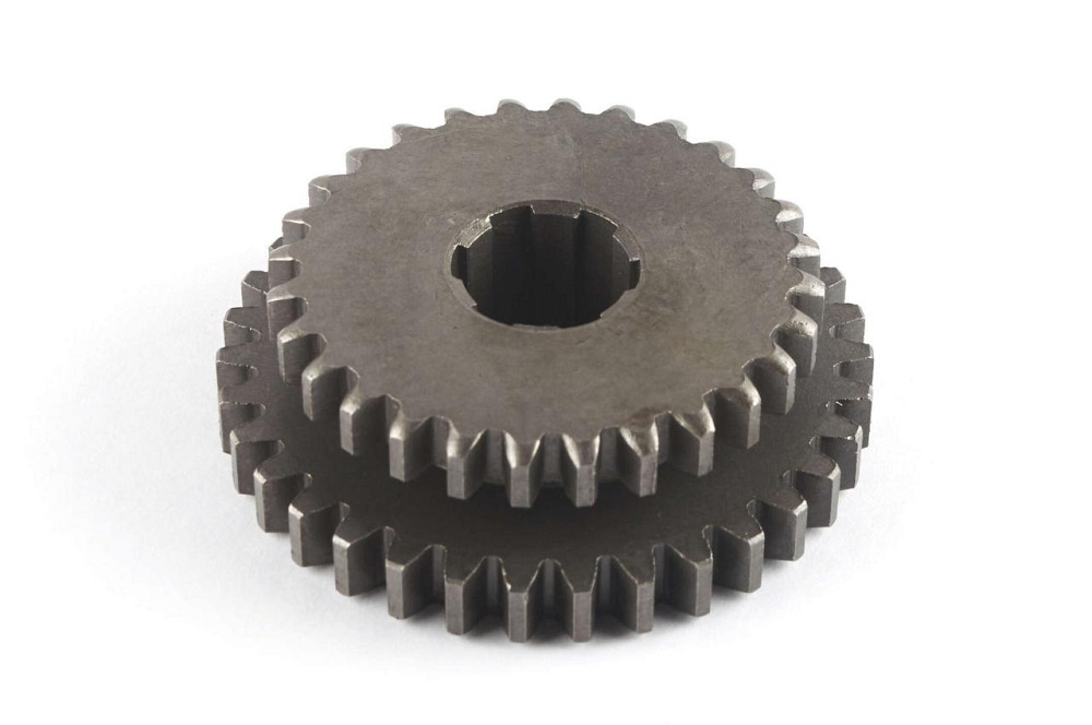 Шестерня ведущая 2/3 передачи КПП мотоблок 175N/180N (7/9Hp) (6 шлицов, Z1-34 Z2-28, D-22, mod:81-1) Мукачево - изображение 1