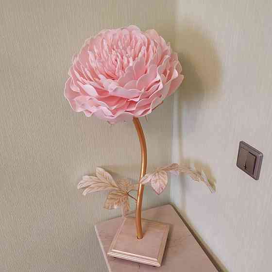 Міні-торшер "Пудровий півонія" Дніпро