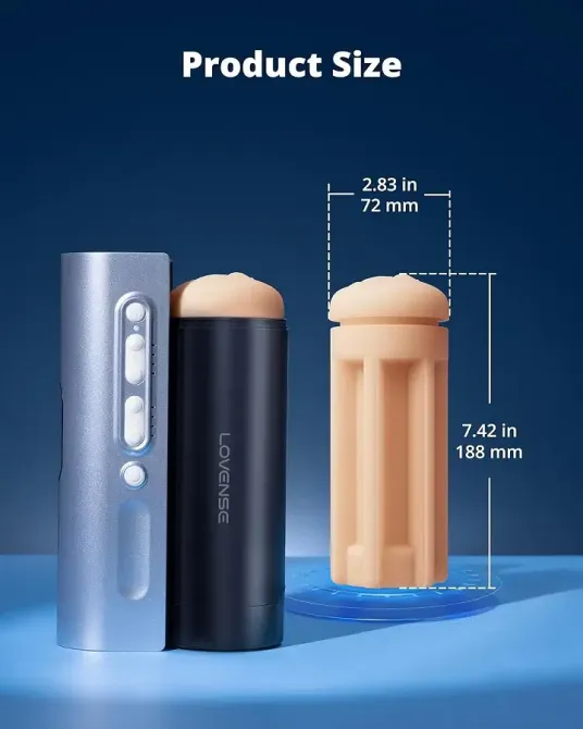 Рукав для мастурбатора Lovense Solace Pro Vagina-Shaped Texture 2 Львів - фото 3