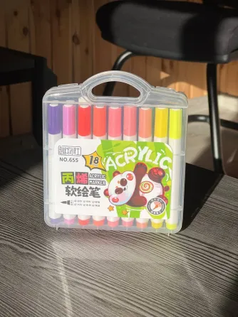 Акварельные маркеры 18 цветов Water Brush Коломыя