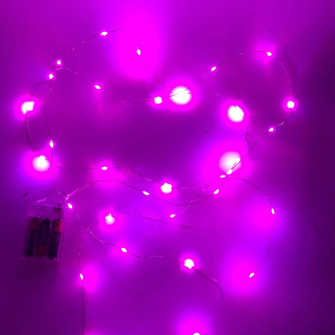 Светящейся светодиодная гирлянда, Гирлянды led, Стильные светодиодные гирлянды, Гирлянда светлячки ZJ-24 Львов - изображение 2
